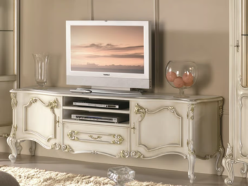 35TH ANNIVERSARY 2181-2182 - Wooden TV cabinet with doors by SCAPPINI & C - view 3